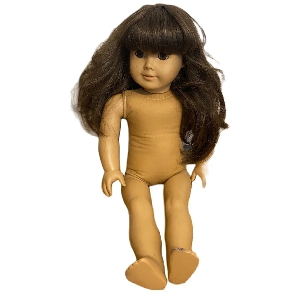 American Girl Pleasant Company Samantha Parkington Doll Brunette Kids Toy Brown